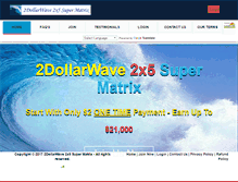 Tablet Screenshot of 2dollarwave.com